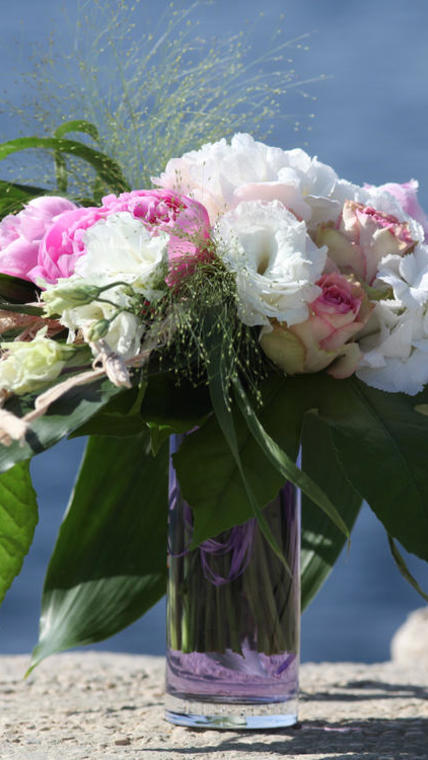 pivoine sur sable